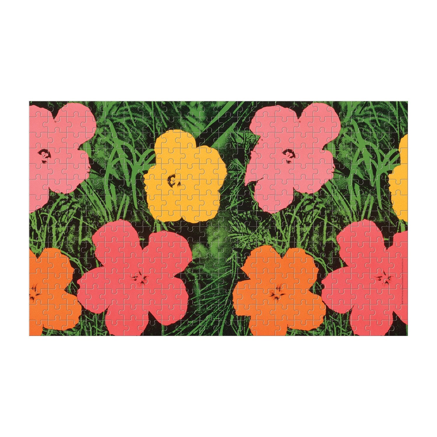 galison-warhol-flowers-300-teile-lenticular-puzzle-blumen image 5