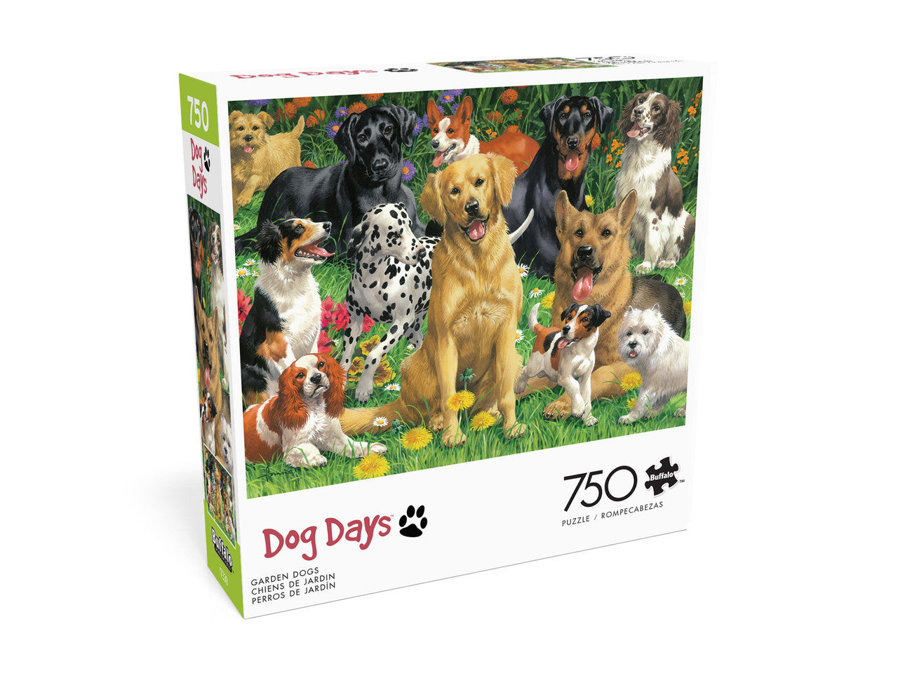 buffalo-games-dog-days-garden-dogs-750-puzzle-hunde-750-teile image 3