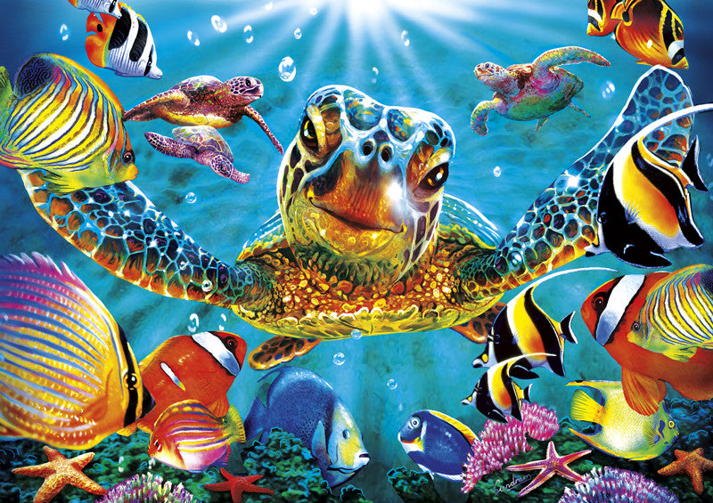 buffalo-games-vivid-tiny-bubbles-300-teile-puzzle-meer image 2