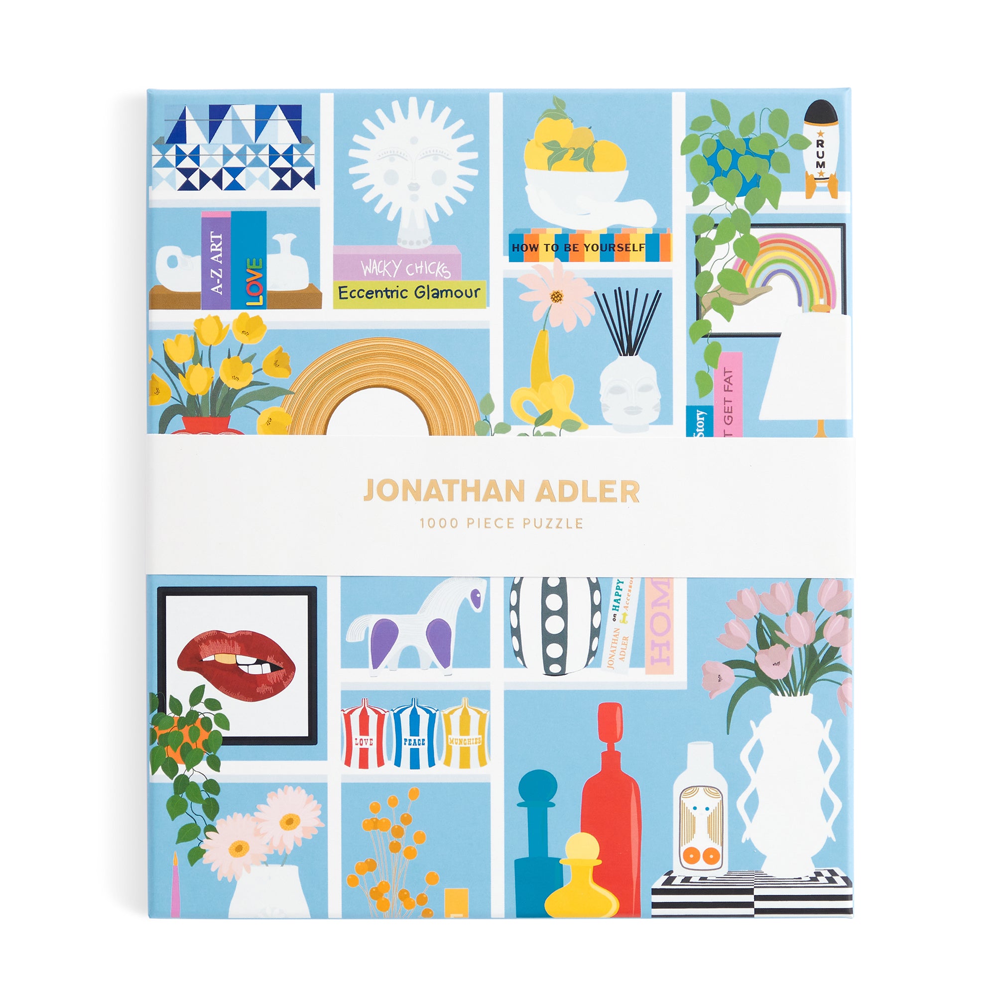 galison-jonathan-adler-shelfie-1000-teile-puzzle-b-cherregal image 3