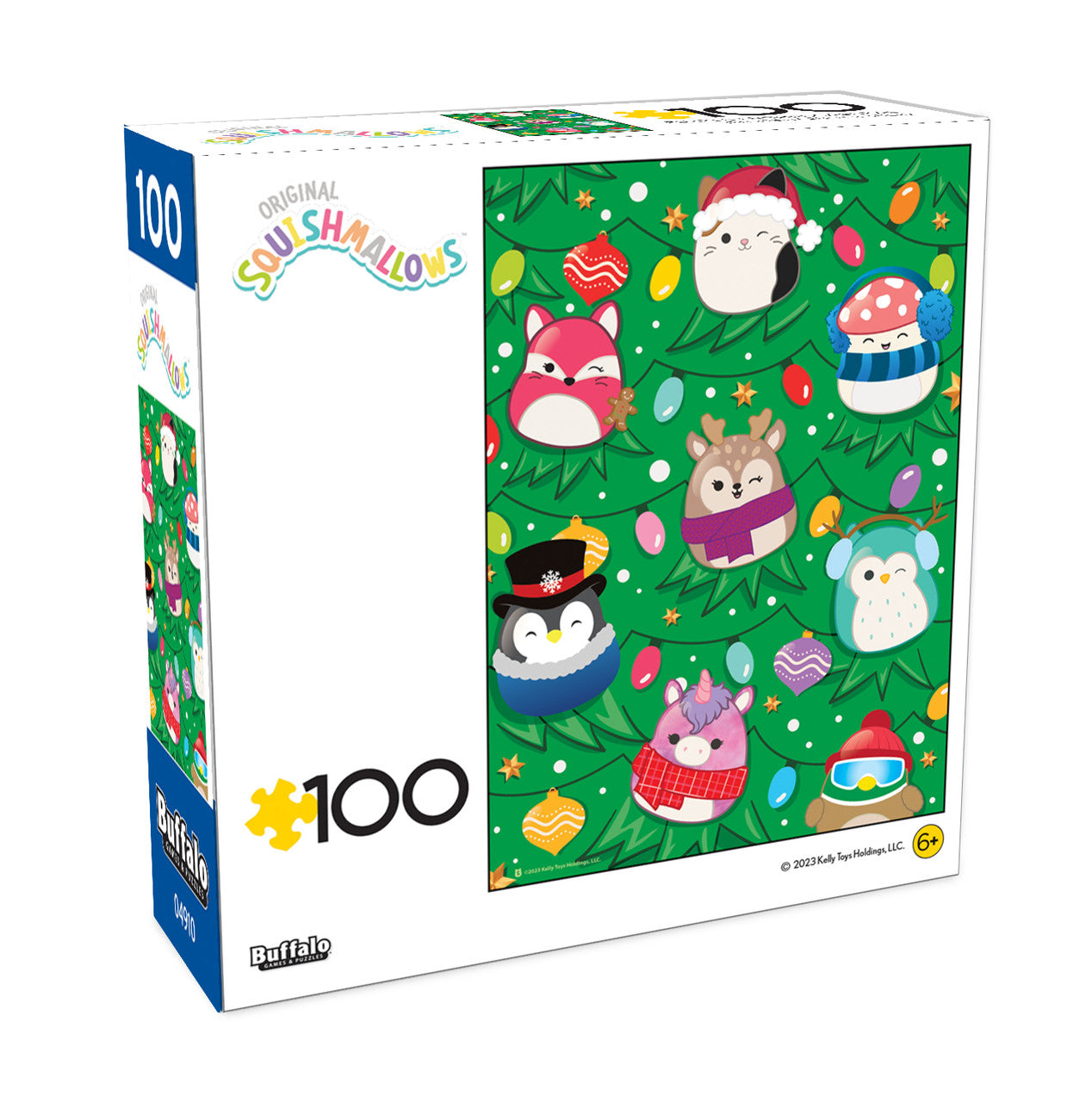 buffalo-games-squishmallow-christmas-tree-puzzle-100-teile-kinder image 2
