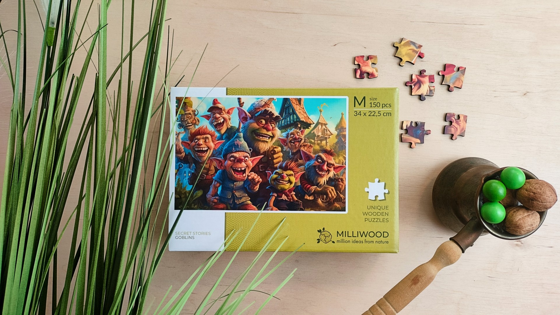 milliwood-secret-stories-holzpuzzle-150-teile-gobliny image 4