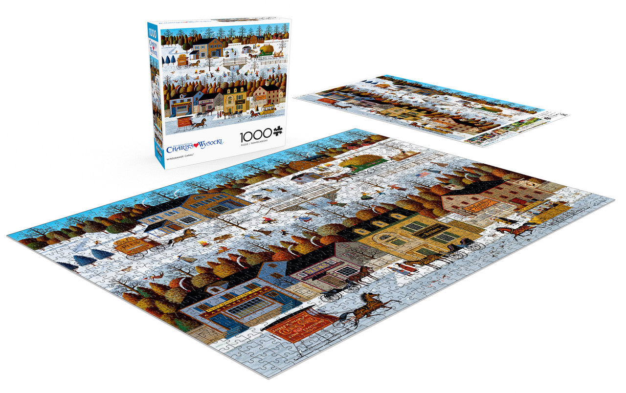buffalo-games-windjammer-canal-1000-teile-puzzle-winter image 3