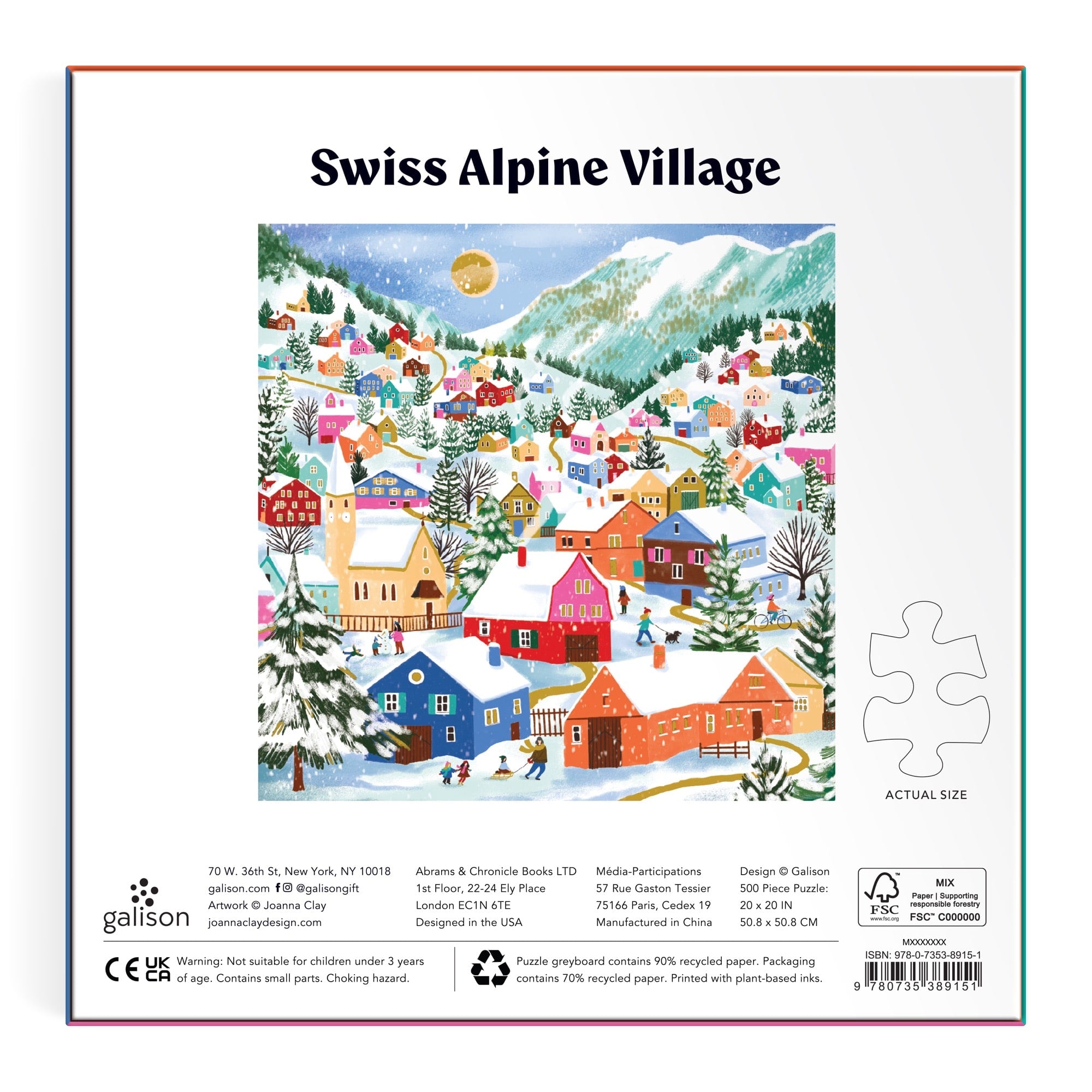 galison-swiss-alpine-village-500-teile-foil-puzzle image 6