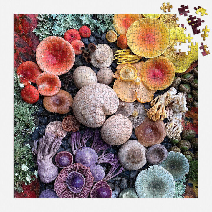 galison-jigsaw-puzzles-shrooms-in-bloom-500-teile-puzzle-pilze image 4