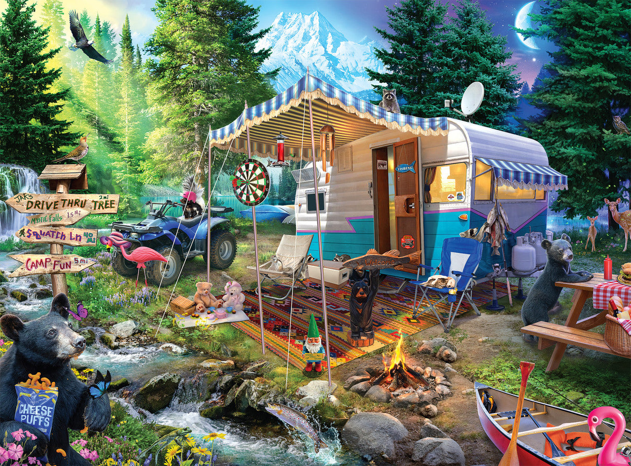 buffalo-games-night-day-mountain-retreat-puzzle-1000-teile image 1