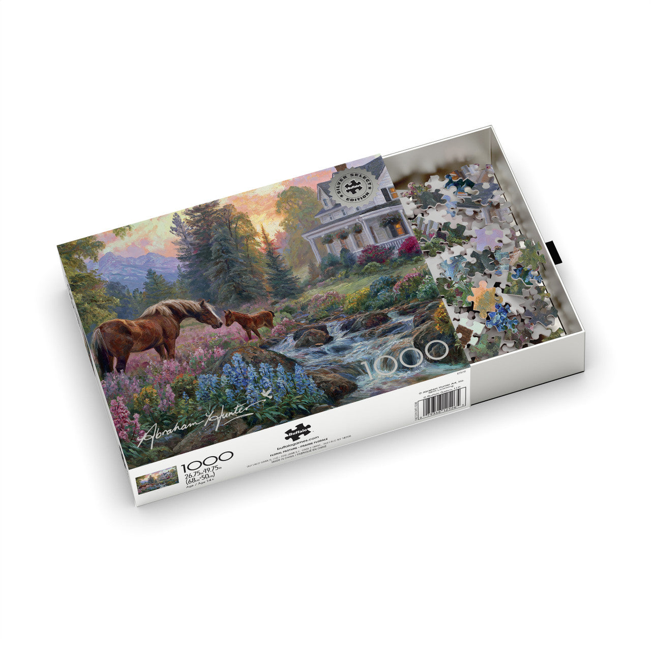 buffalo-games-floral-pasture-1000-teile-puzzle-silver-select image 7