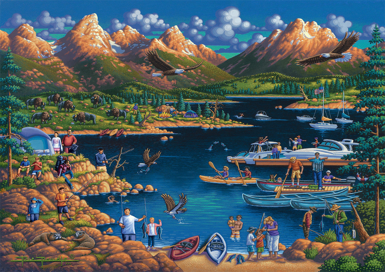 buffalo-games-eric-dowdle-grand-teton-puzzle-300-teile-large image 1