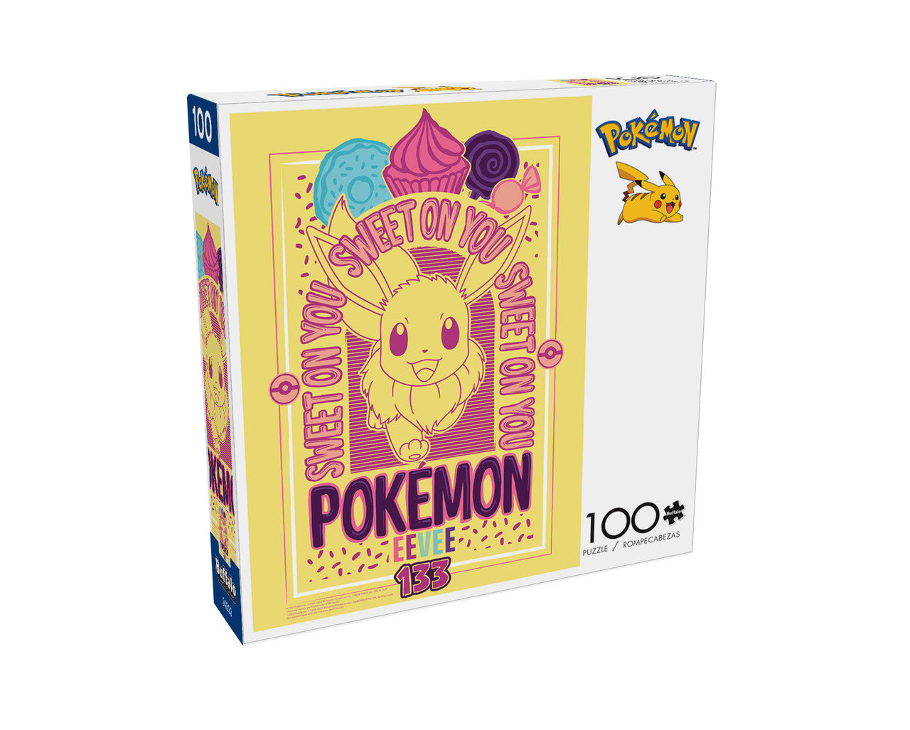 pok-mon-sweet-on-you-puzzle-100-teile-evoli image 2