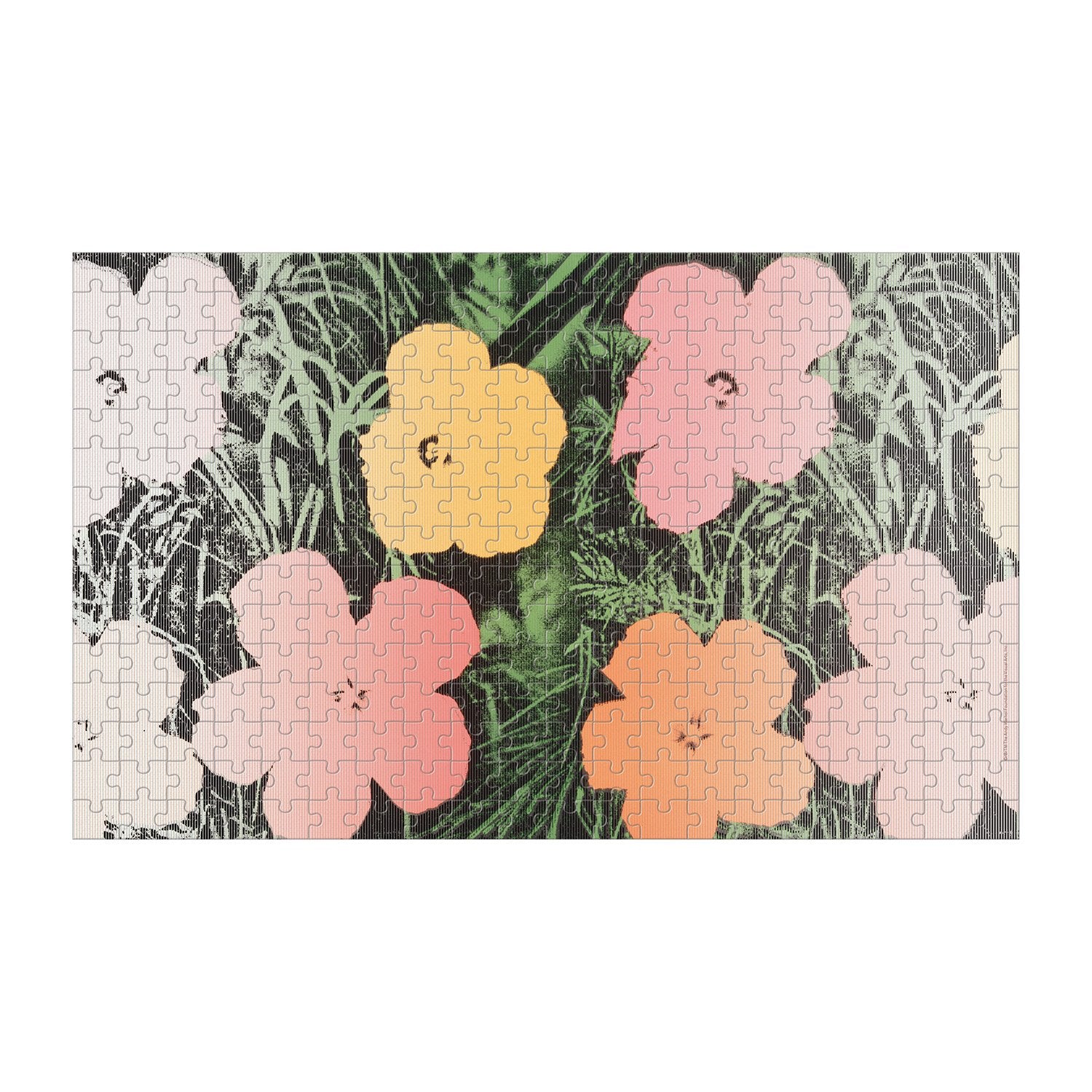 galison-warhol-flowers-300-teile-lenticular-puzzle-blumen image 3