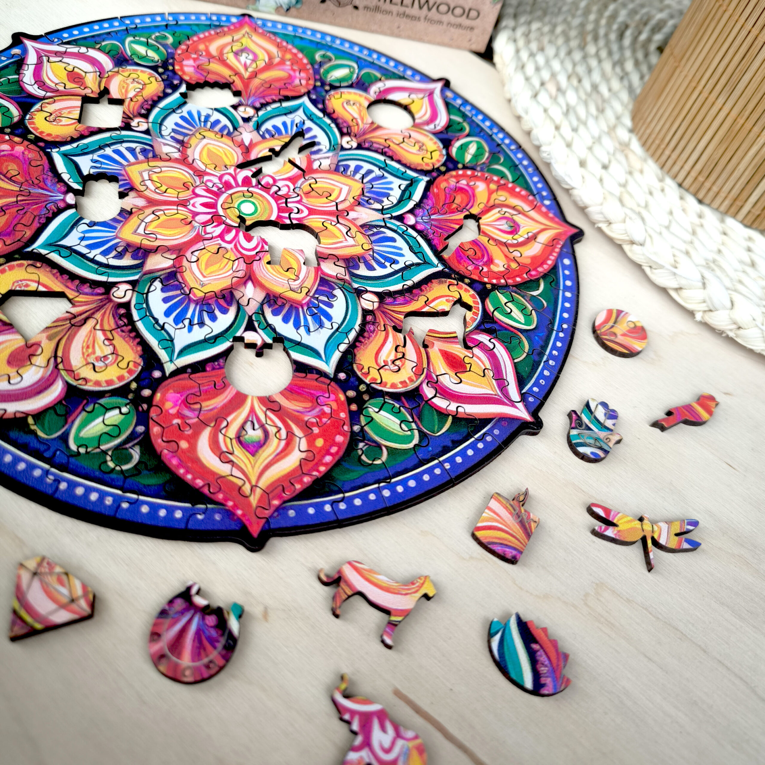 milliwood-peace-and-harmony-mandala-nadziei-holzpuzzle-150 image 8