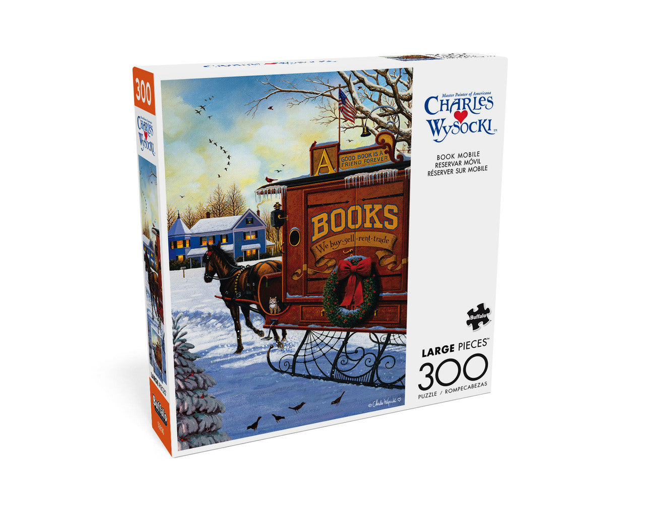 buffalo-games-book-mobile-puzzle-300-teile-gro-e-teile-winter image 3