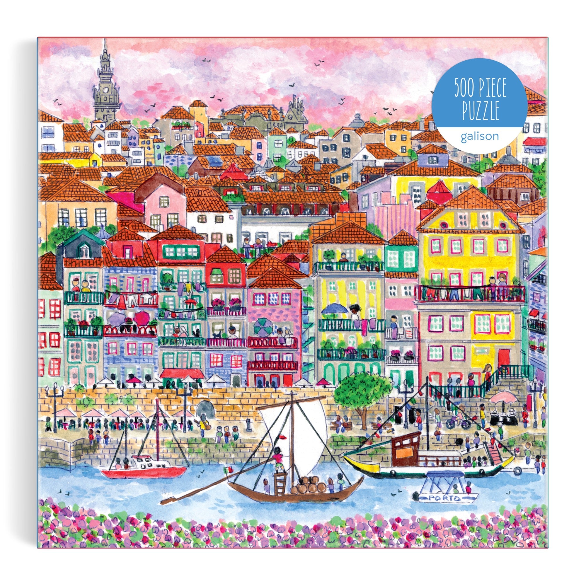 galison-colors-of-porto-puzzle-500-teile-michael-storrings image 2
