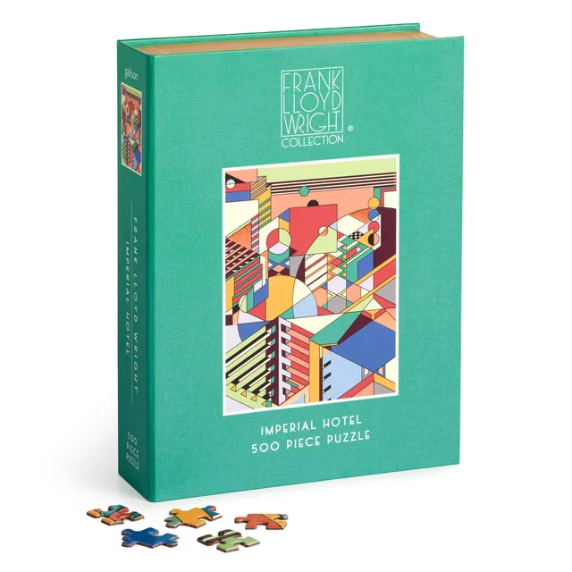 galison-imperial-hotel-500-teile-book-puzzle image 1
