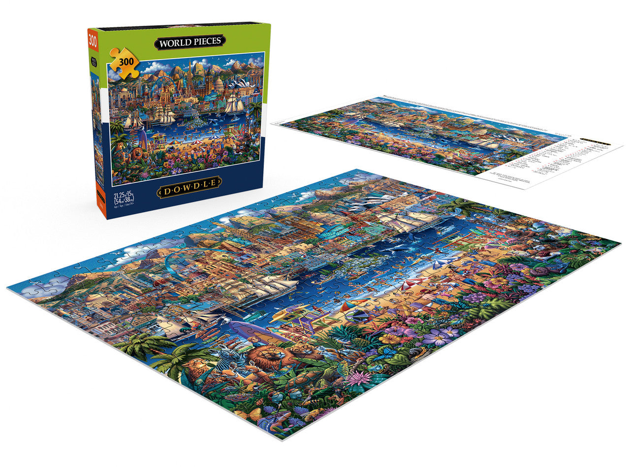 buffalo-games-eric-dowdle-world-pieces-puzzle-300-teile-collage image 2