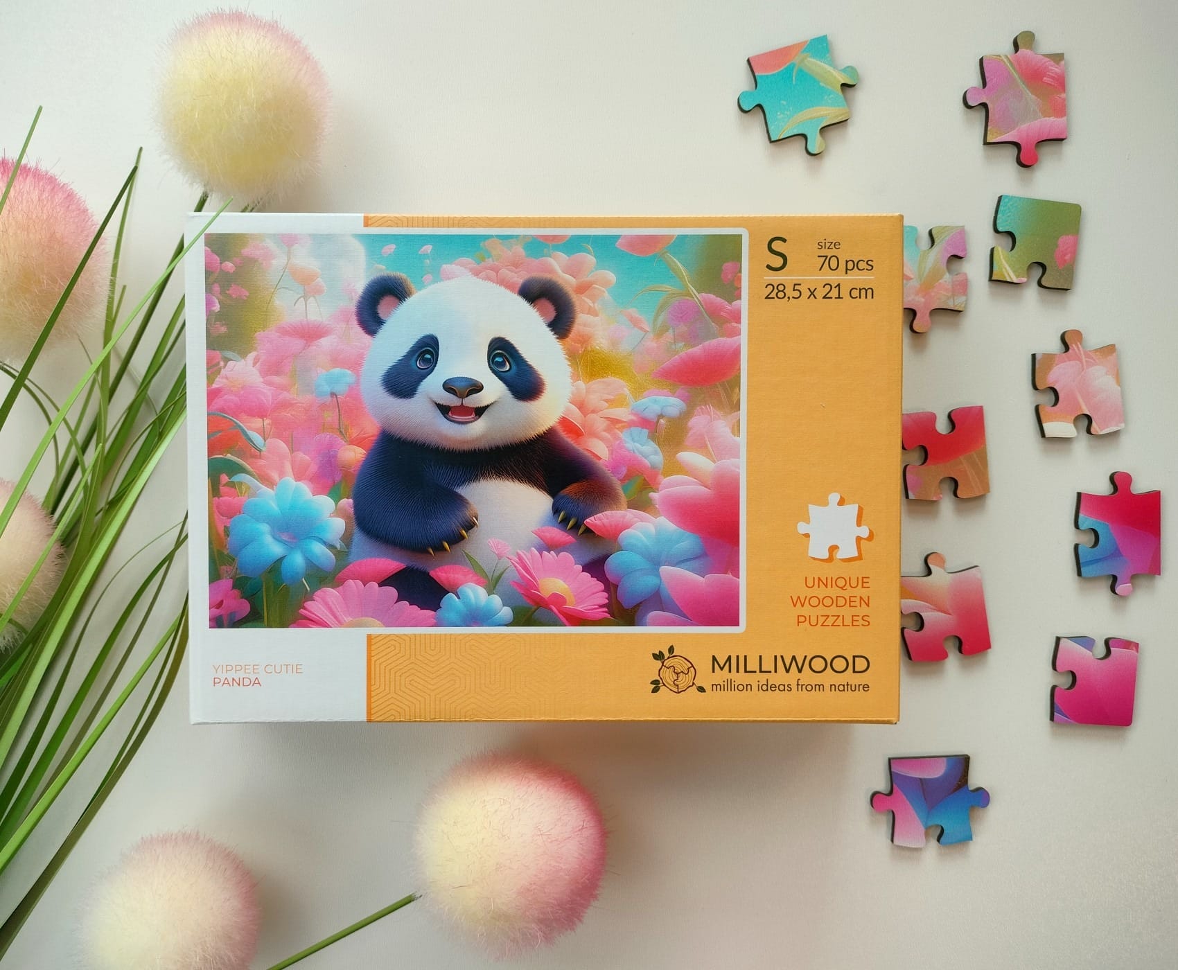milliwood-yippie-cutie-panda-holzpuzzle-70-teile-kinder-2 image 5