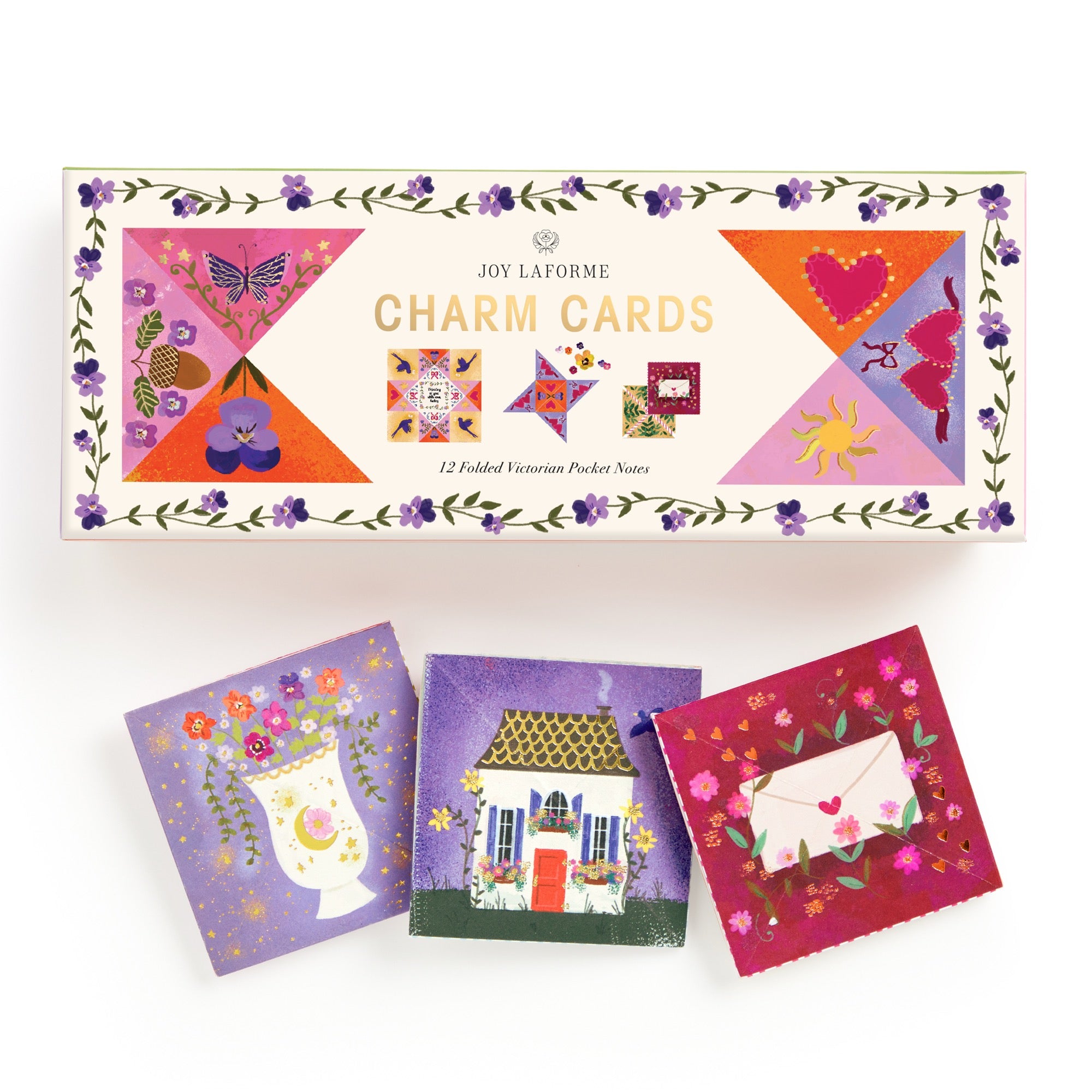 galison-joy-laforme-charm-cards-notizkarten-12er-box image 5