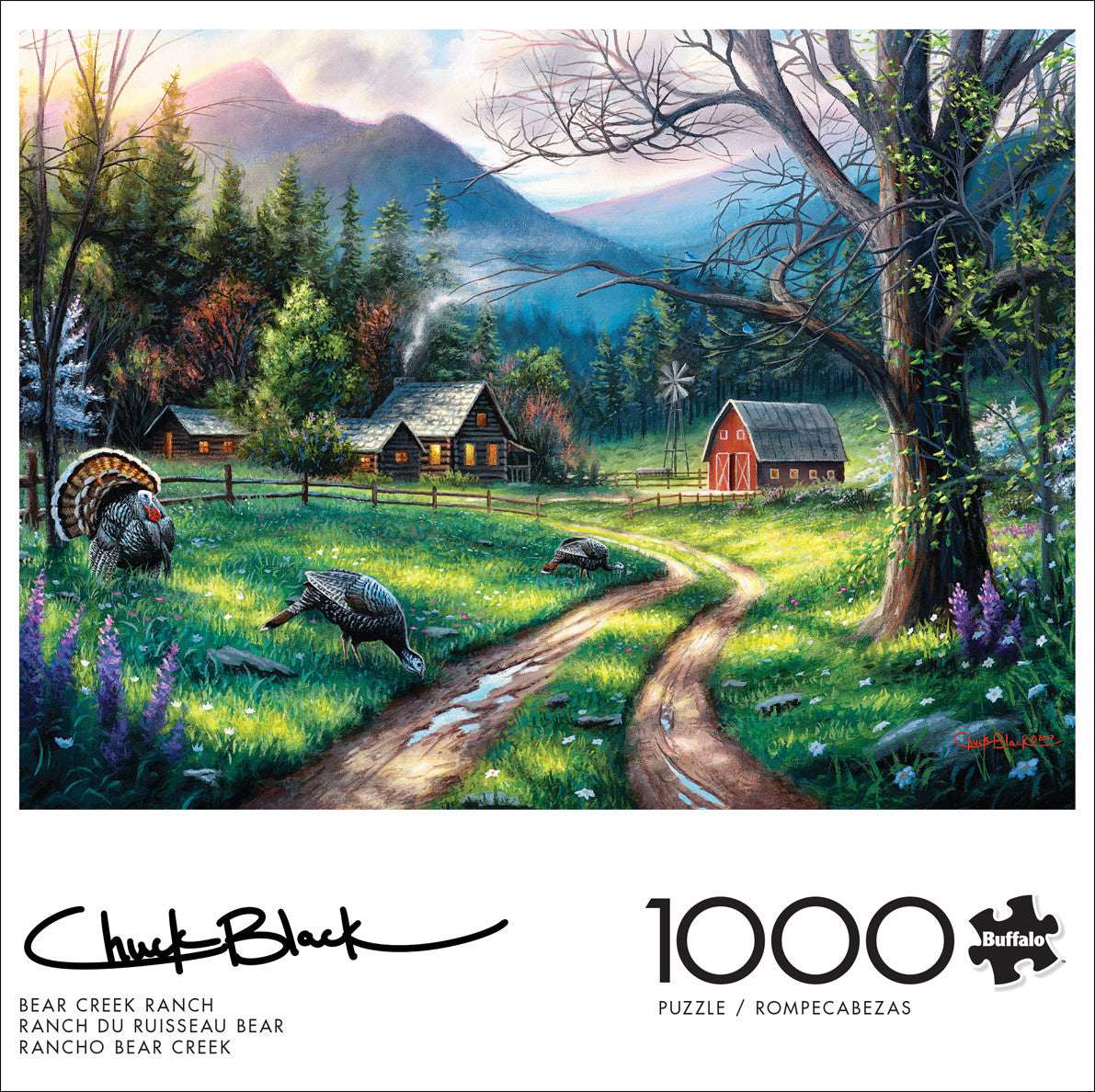 buffalo-games-chuck-black-bear-creek-ranch-1000-teile-puzzle image 2