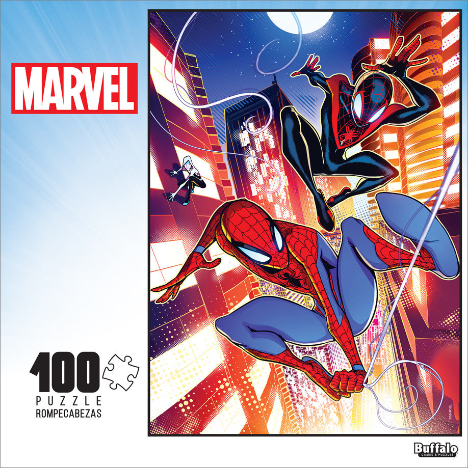 buffalo-games-spider-man-1-puzzle-100-teile-marvel-action image 3