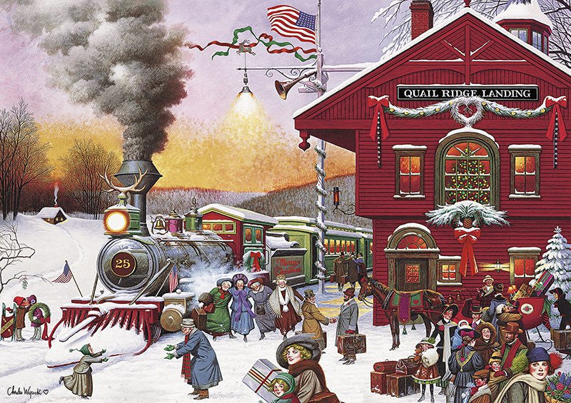 buffalo-games-whistle-stop-christmas-500-teile-puzzle-weihnachten image 2