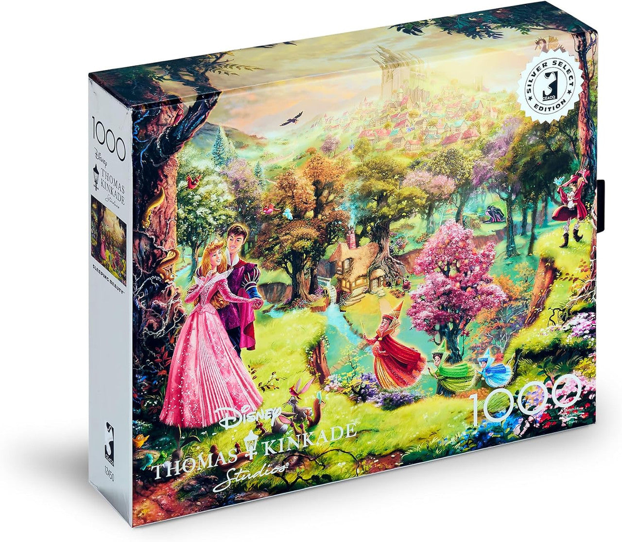 buffalo-games-silver-select-sleeping-beauty-puzzle-1000-teile-dornr-schen image 3