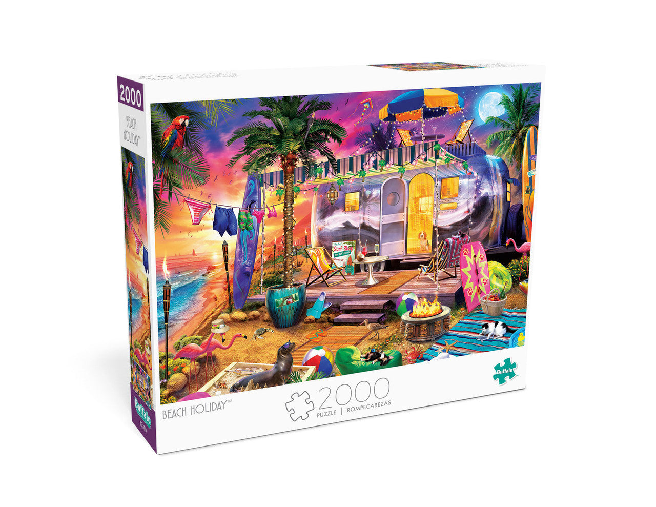 buffalo-games-beach-holiday-2000-teile-puzzle-strand image 2