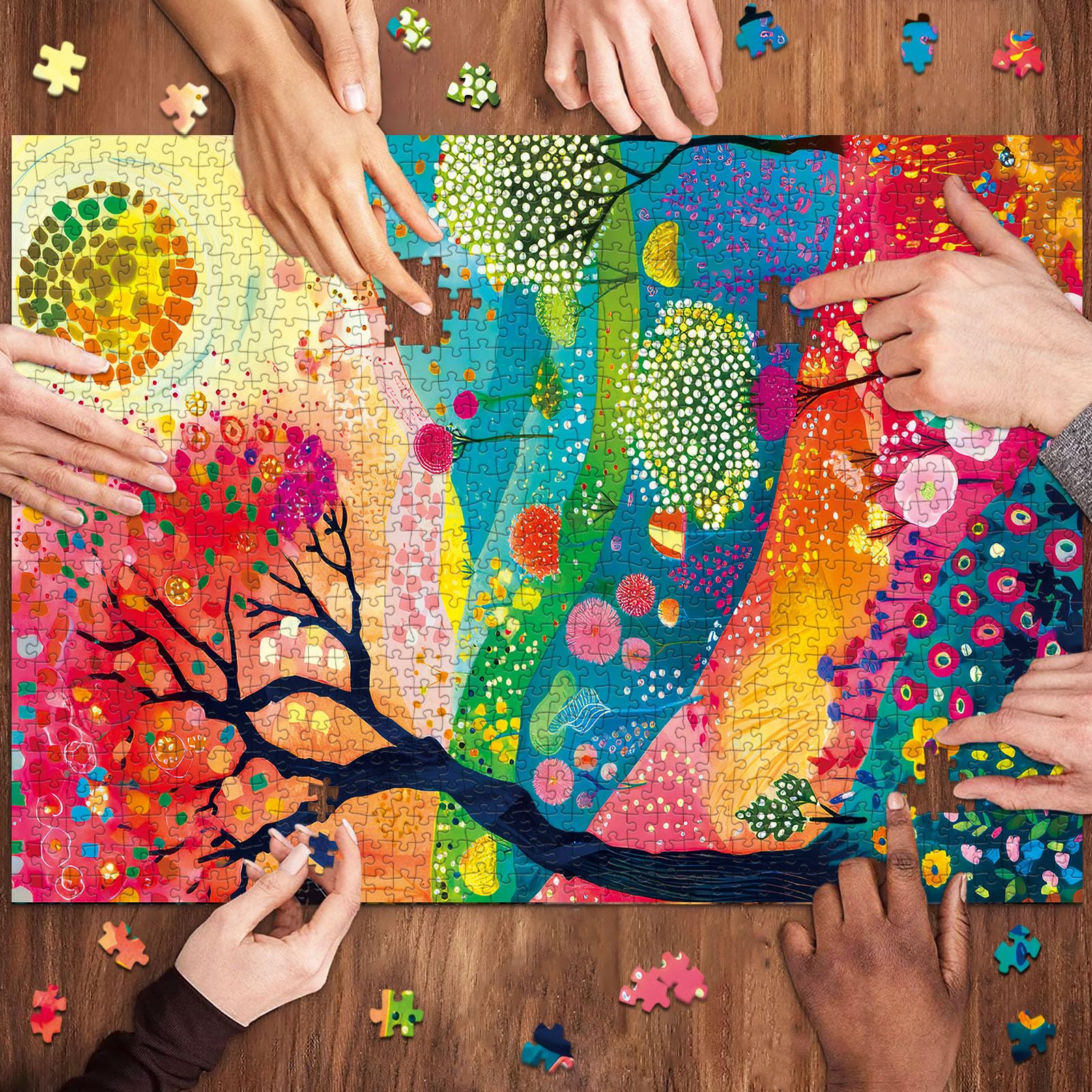 huadada-herbstfarben-1000-teile-puzzle-70x50-cm image 4