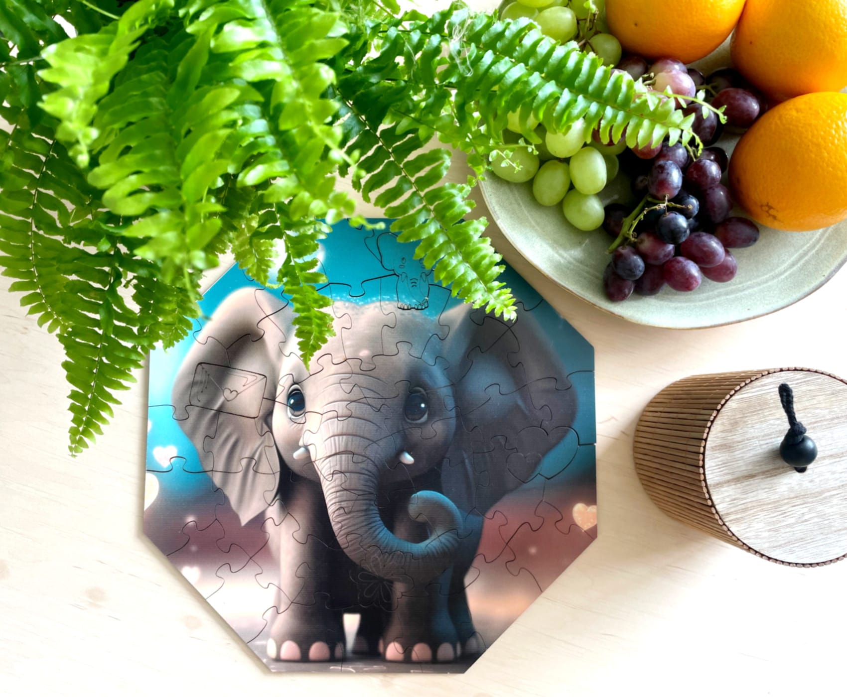 milliwood-hi-i-m-little-elefant-ellie-holzpuzzle-46-teile-f-r-kinder image 4