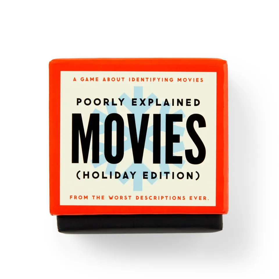 galison-mini-poorly-explained-movies-spiel-holiday-edition image 1