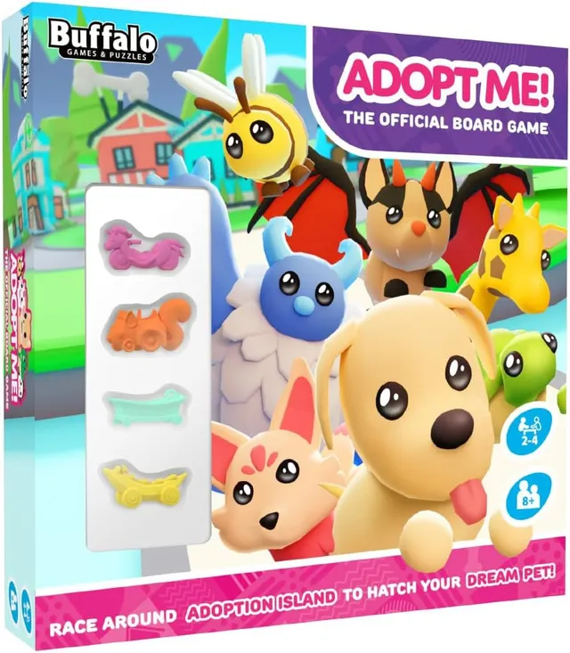 buffalo-games-adopt-me-brettspiel-2-4-spieler-eier-ab-7 image 1