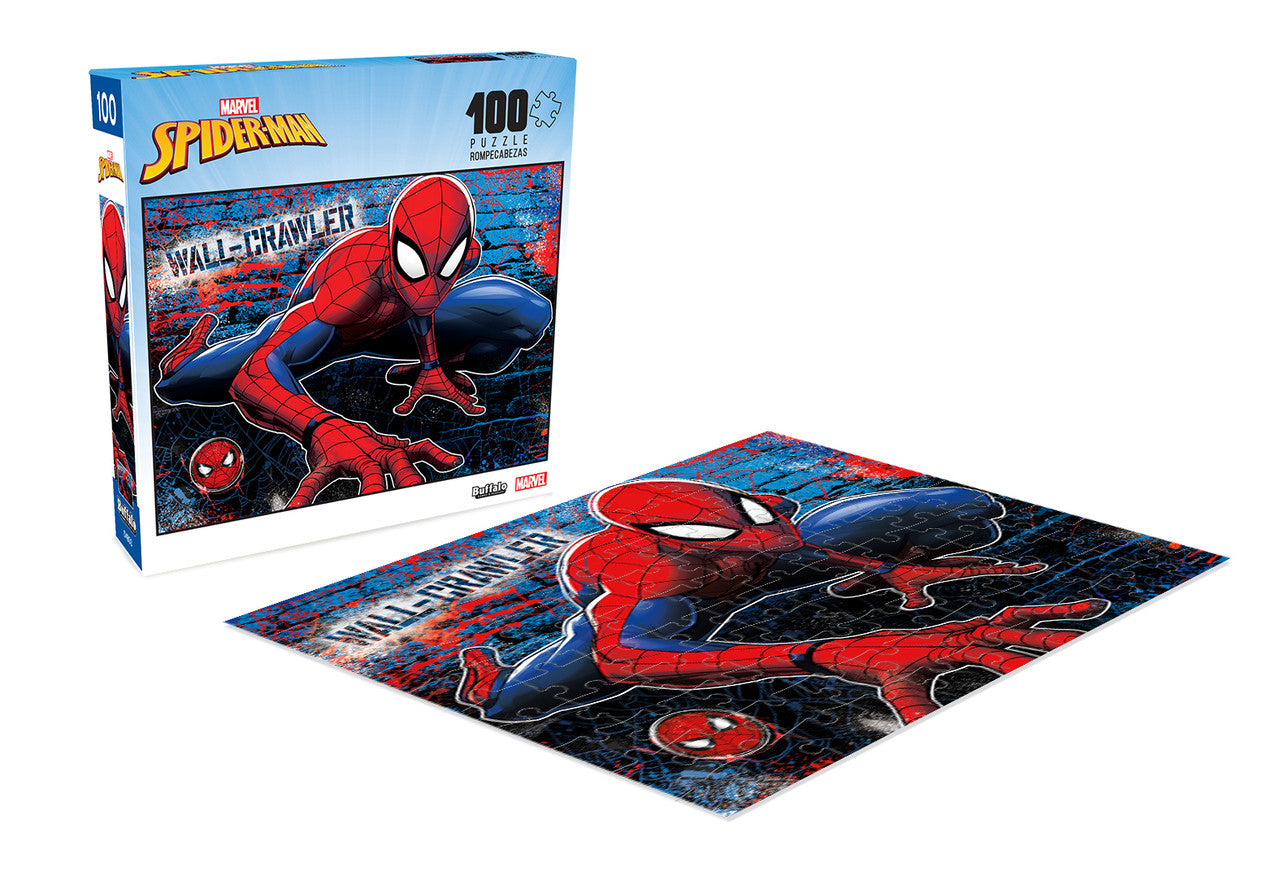 buffalo-games-marvel-wall-crawler-puzzle-100-teile-spider-man image 3