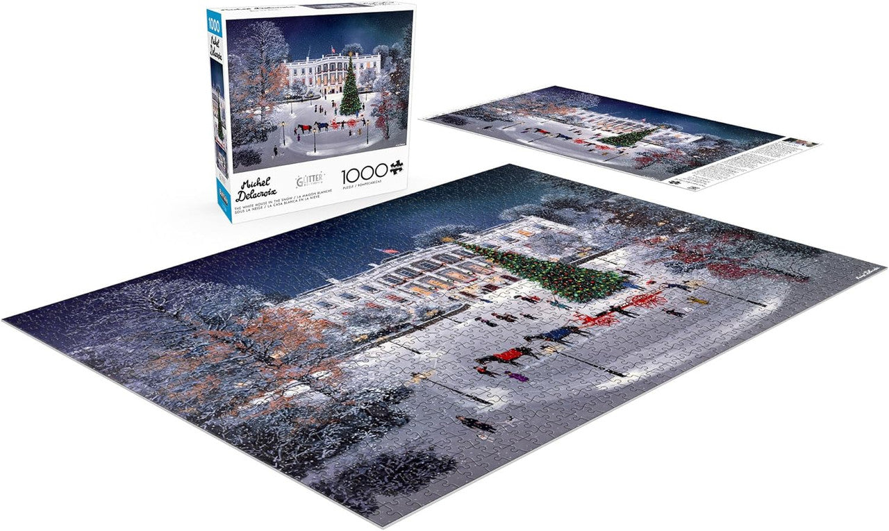 buffalo-games-white-house-snow-puzzle-1000-teile-winter image 3