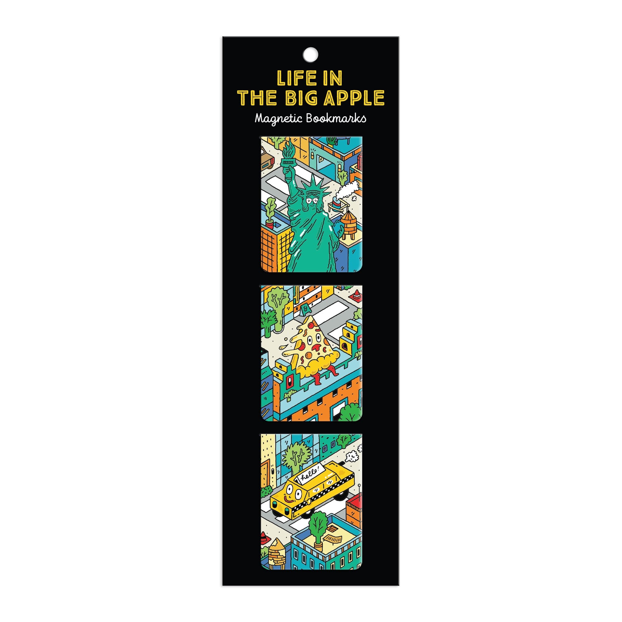 galison-life-big-apple-magnet-lesezeichen-3er-set image 1