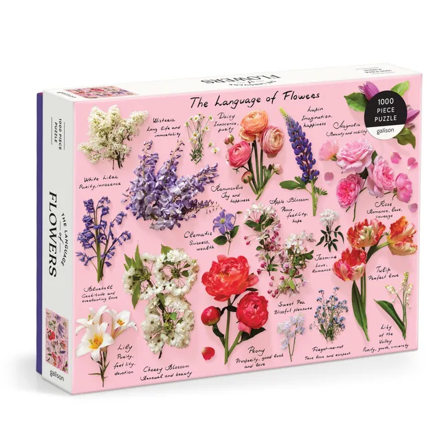 galison-language-of-flowers-1000-teile-puzzle image 1