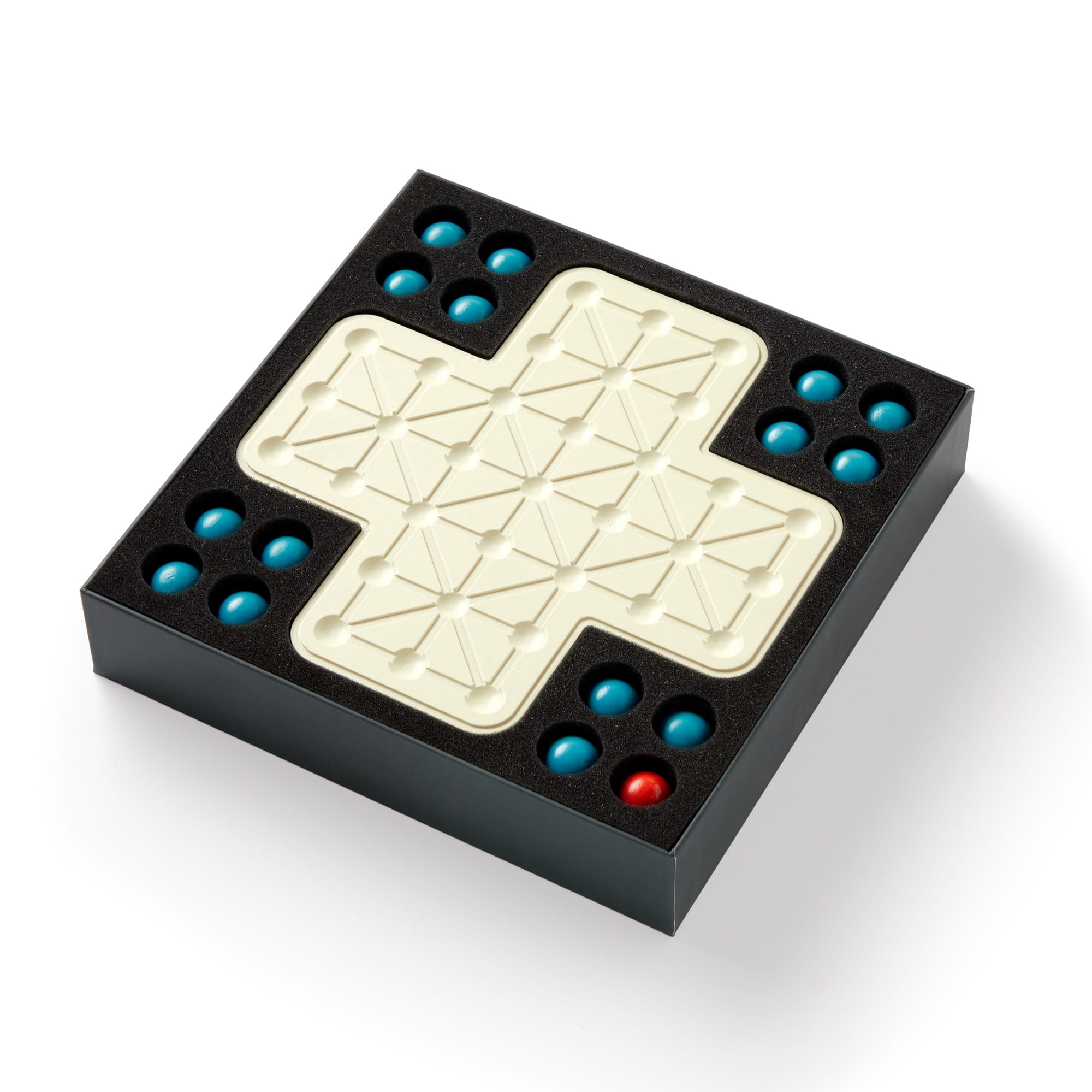 galison-fox-geese-brettspiel-holz-2-personen-strategie image 3