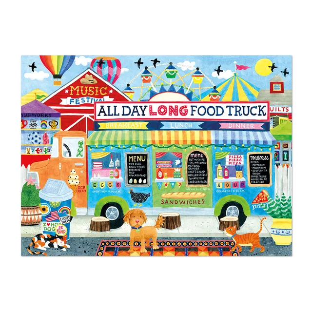 buffalo-games-food-truck-1000-teile-puzzle-sapphire-select image 1