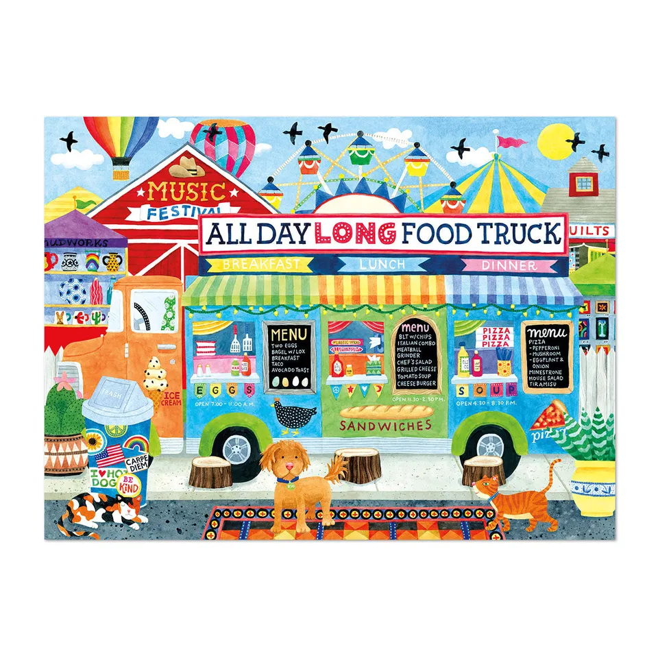 buffalo-games-food-truck-1000-teile-puzzle-sapphire-select image 1