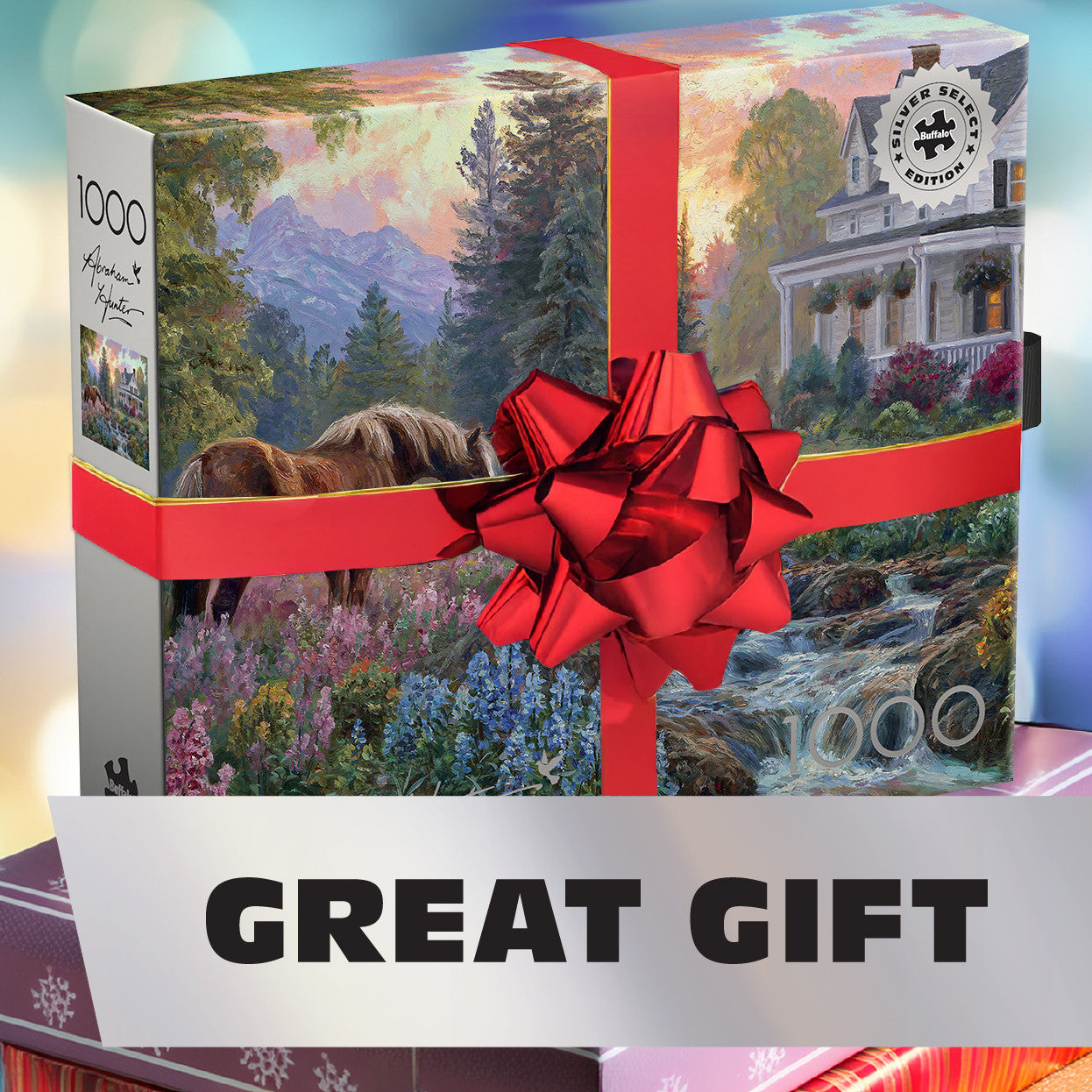 buffalo-games-floral-pasture-1000-teile-puzzle-silver-select image 2