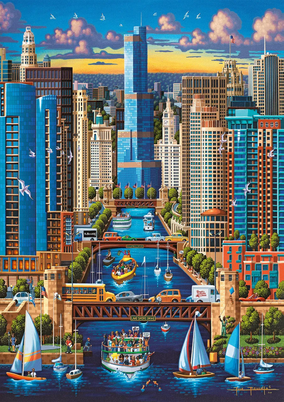 buffalo-games-chicago-windy-city-puzzle-300-teile-skyline image 1