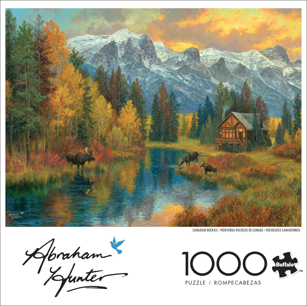 buffalo-games-canadian-rockies-1000-teile-puzzle-elche-berg image 2