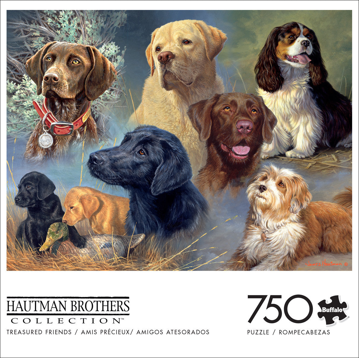 buffalo-games-hautman-treasured-friends-puzzle-750-teile image 2