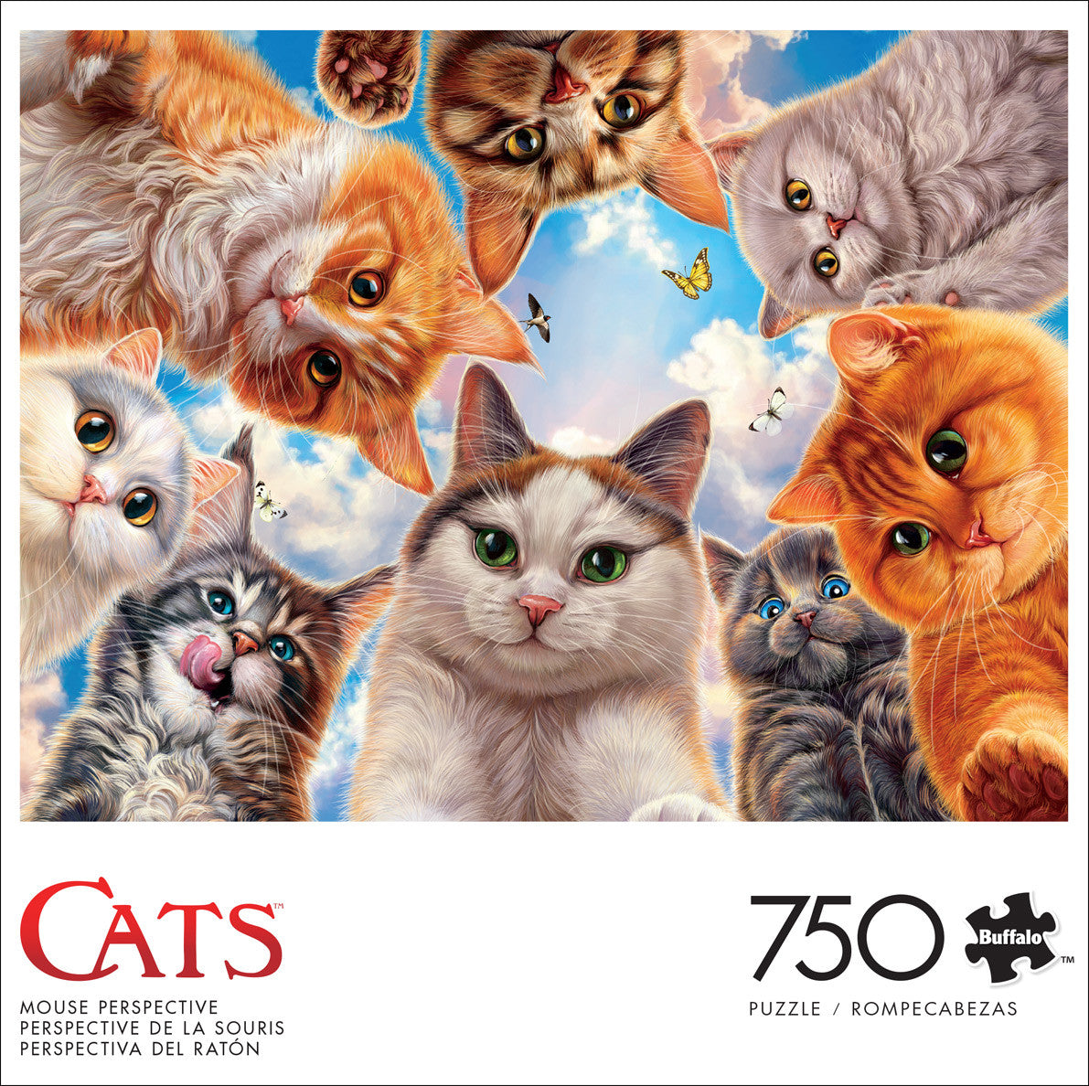 buffalo-games-cats-mouse-perspective-puzzle-750-teile image 2