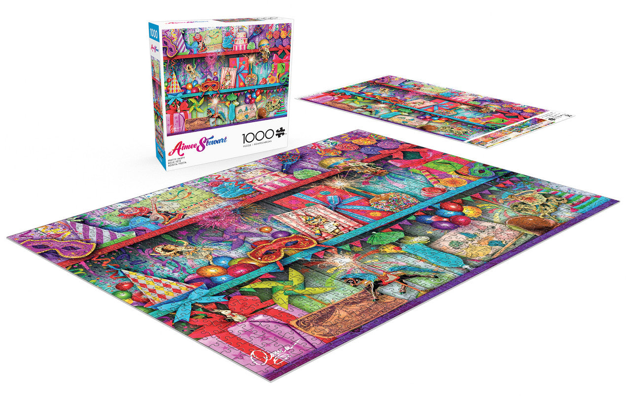 buffalo-games-aimee-stewart-pretty-party-1000-teile-puzzle image 3