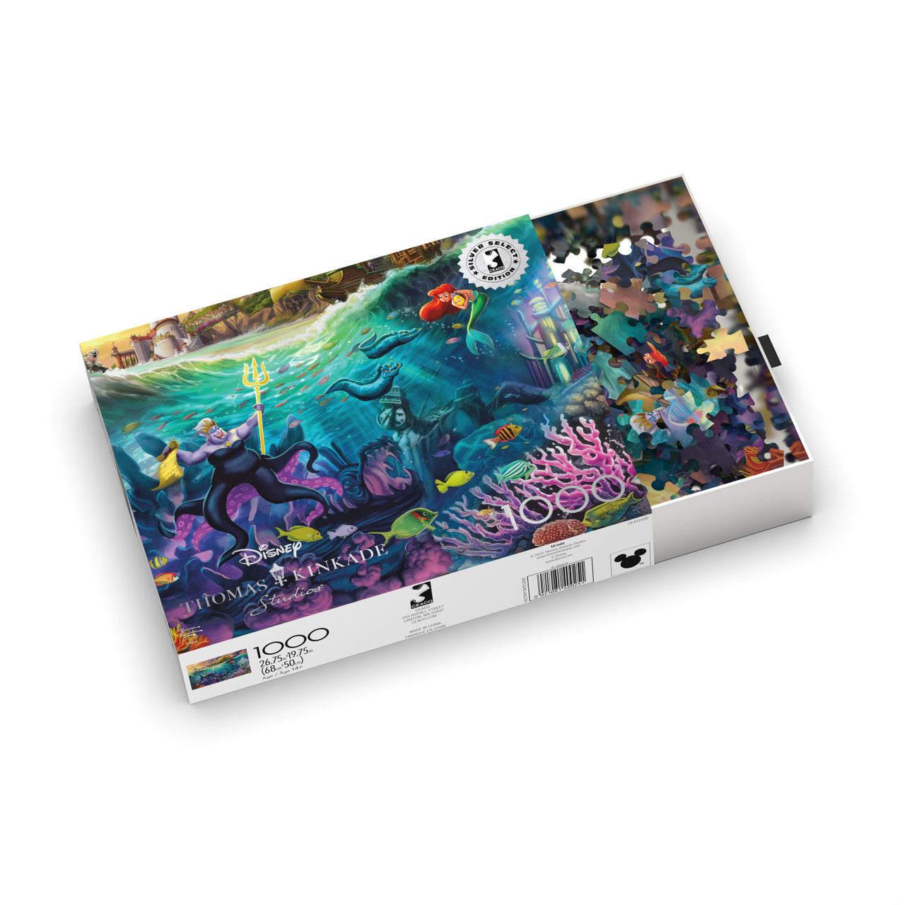 buffalo-games-silver-select-disney-ursula-puzzle-1000-teile image 5