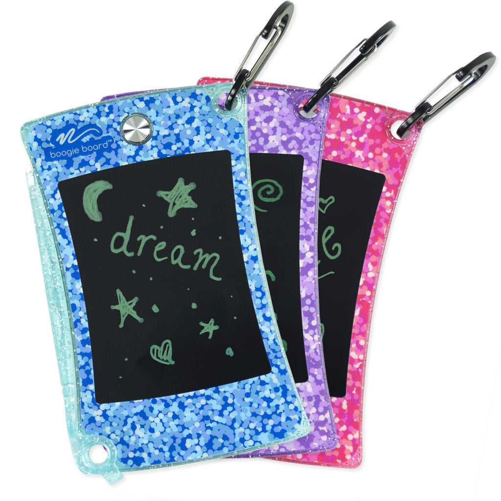 buffalo-games-boogie-board-jot-pocket-lcd-schreibtafel-blue-shimmer image 1
