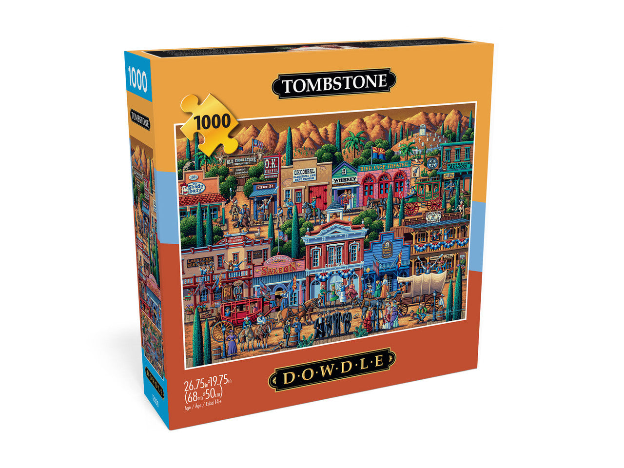 buffalo-games-eric-dowdle-tombstone-puzzle-1000-teile-western image 3