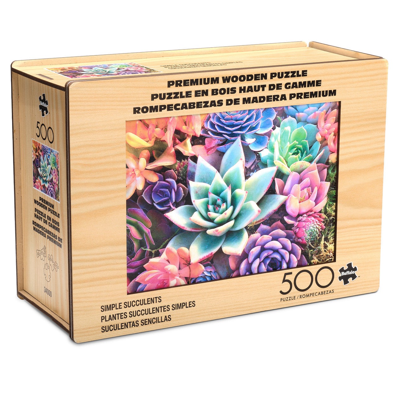buffalo-games-simple-succulent-500-teile-holzpuzzle-whimsy image 5