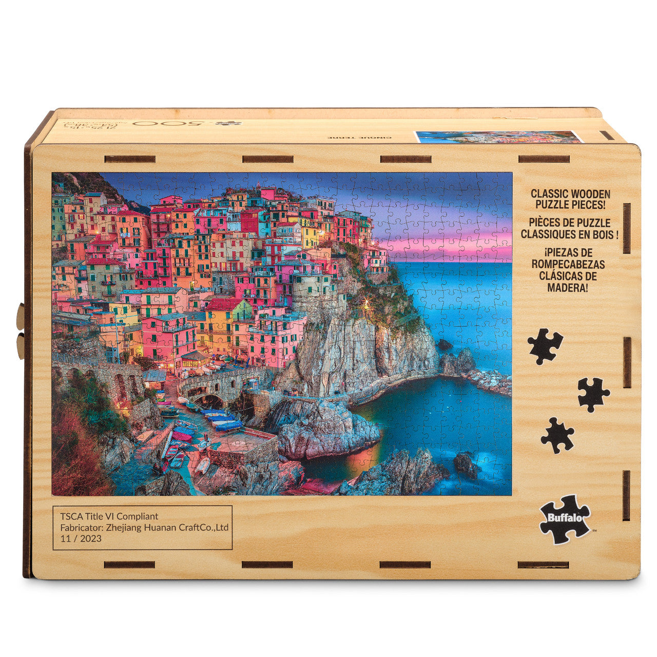 buffalo-games-cinque-terre-500-teile-holzpuzzle-landschaft image 3