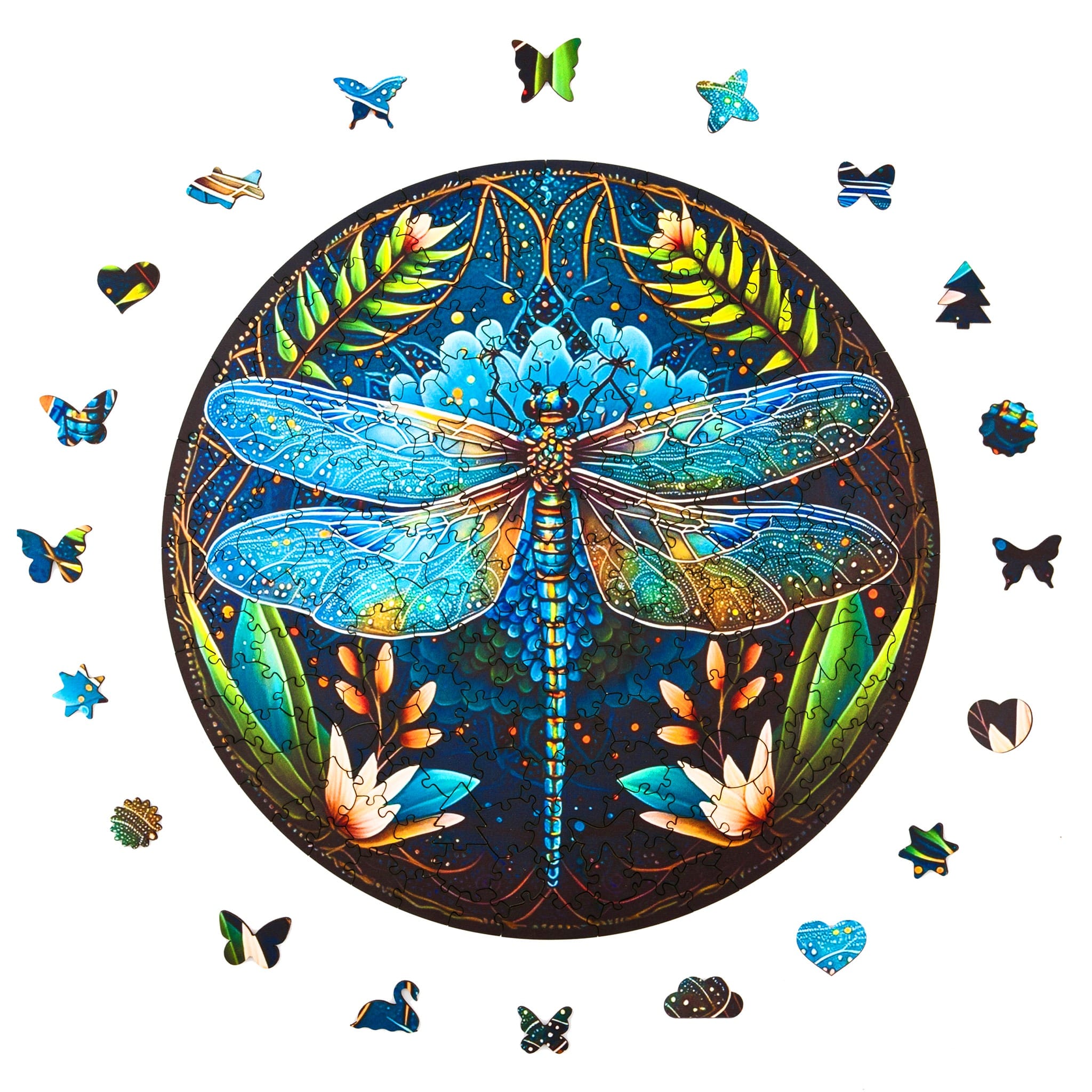 milliwood-peace-and-harmony-lightness-holzpuzzle-206-teile-mandala image 1