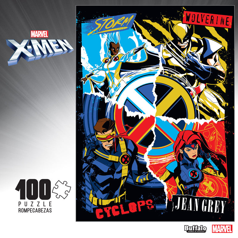 buffalo-games-marvel-x-men-puzzle-100-teile-kinder image 2